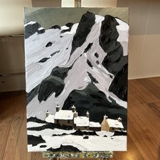 Welsh oil painting -