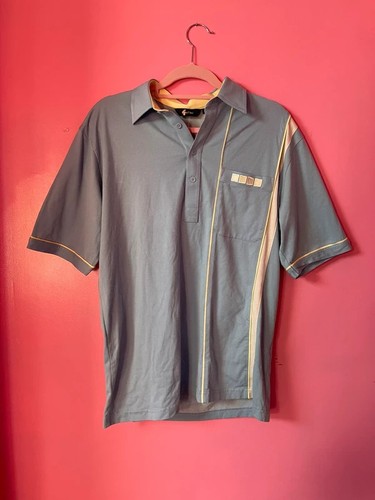 Vintage gabicci striped polo