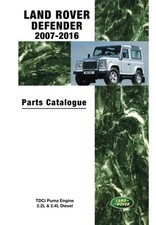Land Rover Defender 2007-2016 Parts Catalogue