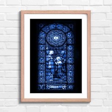 Vibrant Religious Stained