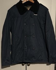 Mens Ringspun Lined Pea Coat 