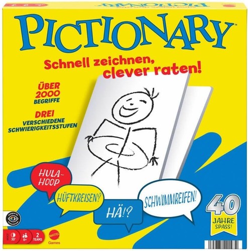 Mattel pictionary family - mattel,