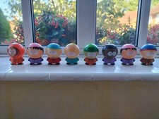 17 Rare/Vintage South Park Figures Cartman,Kenny,Stan,Kyle,Butters,Wendy Token