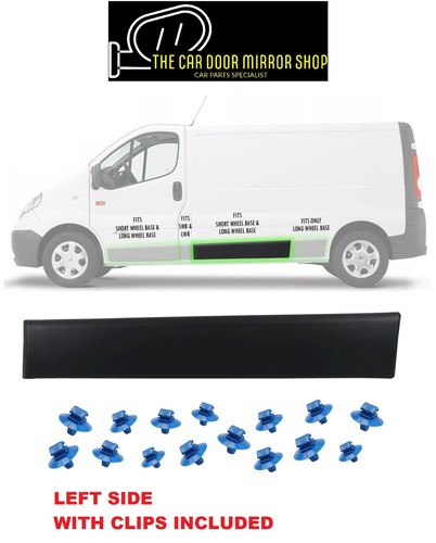 Fits vauxhall vivaro left - fits,