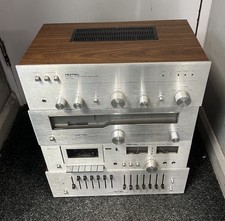 Rotel Hifi Stacked System RE-700, RD-300M, RT 300, RA 300 Amp, Tuner, Tape, EQ