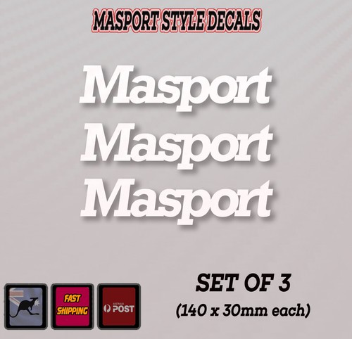 Masport style sticker set - masport,