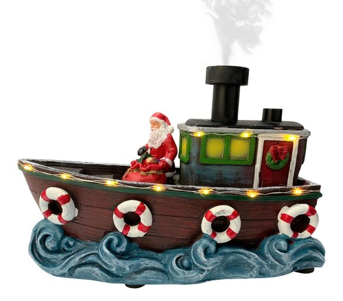 Light santa streamer - santa,