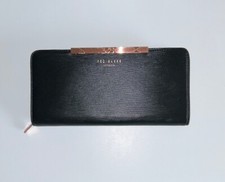 Ted Baker Yasmine Matinee Purse, Black, Bark Effect Finish