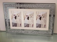 Silver Diamante Crushed