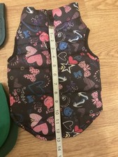 Dog Coat Zip Up, Only Worn Twice. Bought For A Parsons Jack Russell Puppy