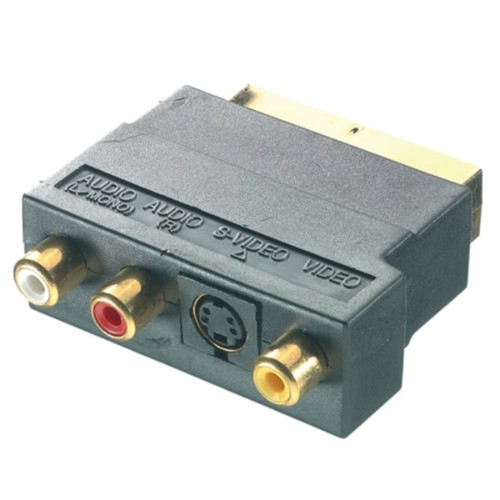 Vivanco scart adapter - adapter, svhs