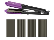 Purple Crimping Iron for Hair DSHOW Hair Waver Volumizing Crimper