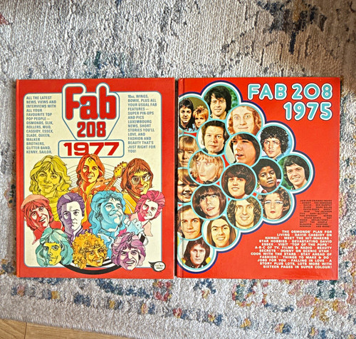 Pair fab 208 annuals - 208, of