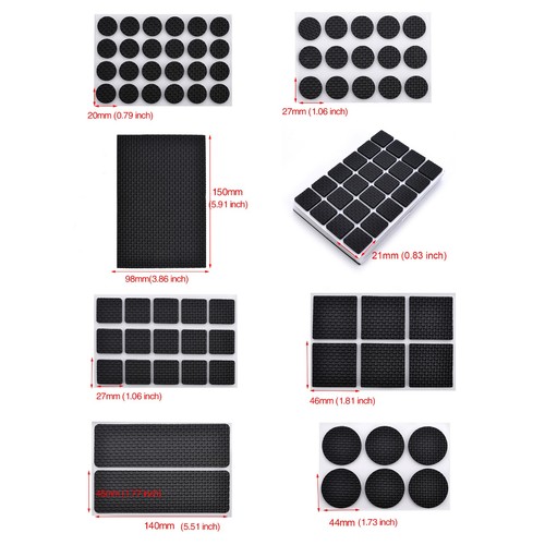 Black foam rubber - black, furniture