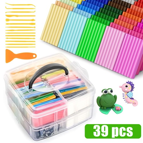 39pcs polymer clays modelling - 39pcs,