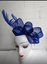 Blue Fascinator Wedding Event