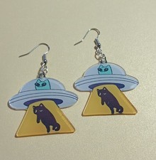 Funky  Novelty Alien Cat