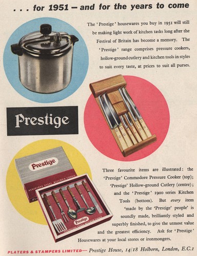 Housewares advert prestige - advert.,