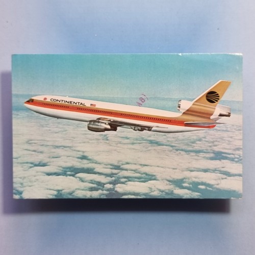 Commercial aircraft postcard - aircraft,