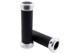 Handlebar grips retro black