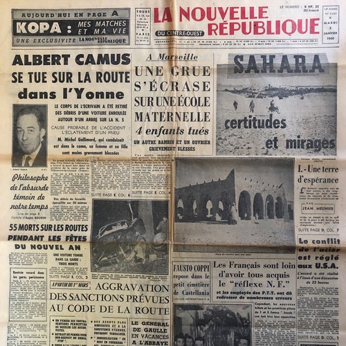 Journal nouvelle republique - la,
