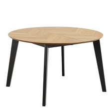 Round Extendable Dining Table