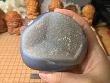 Small Natural Amethyst Geode Quartz Crystal Cluster - 340 Grams (#138)