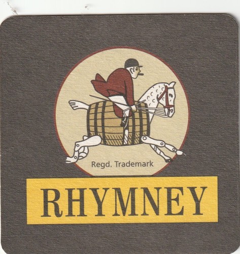 Beer mat rhymney brewery - beer,