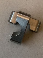 BSA Bantam Stainless Steel Bar Clamp Tops (D7 & Heavy Forks) OS/181