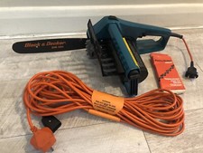 Black & Decker DN 301 250mm 10” Chainsaw 240V & Extension Lead NEW - NEVER USED
