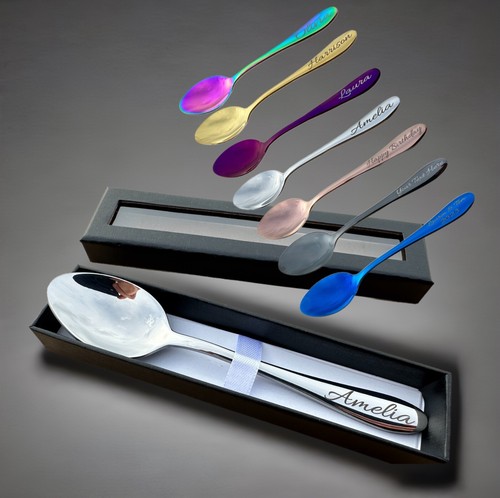 Personalised tea spoon - tea,