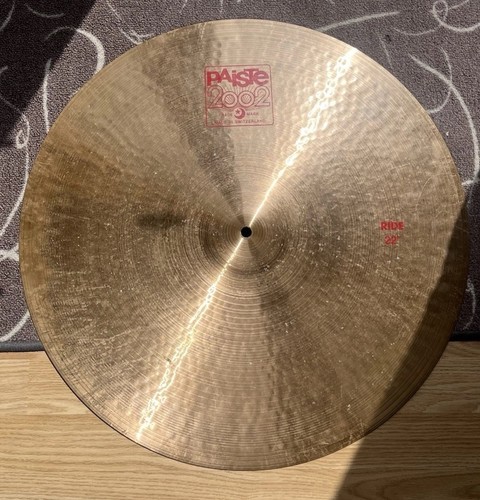 Paiste 2002 ride - 2002, 22"