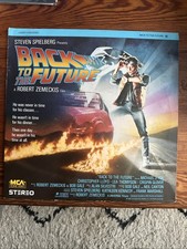RARE Back to The Future Laserdisc Movie Film 1st Edition 1984 Michael J Fox