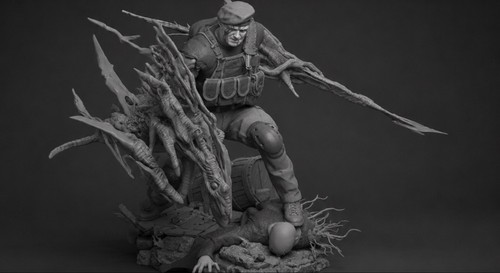 Printed jack krauser - 3d,