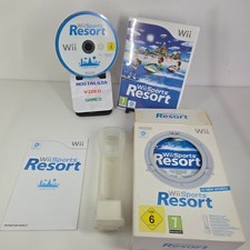 Wii Sports Resort With Motion Plus Adapter And Silicone Case Boxed Tested.