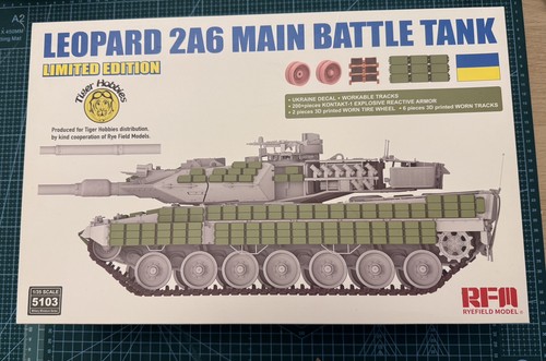 Ryefield model leopard - model, 1/35
