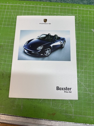 Porsche boxster hardback - boxster,