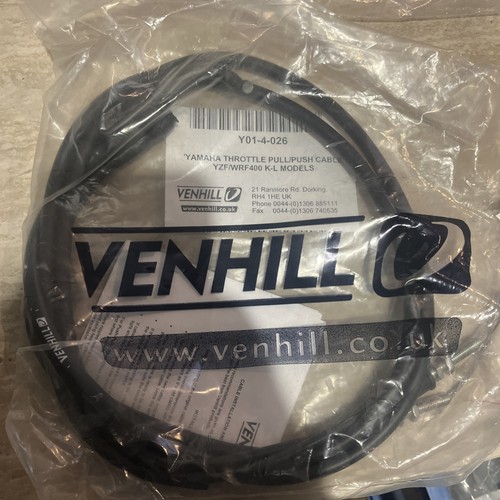 Venhill yamaha yz400 throttle - yamaha,