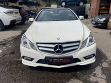 2011 MERCEDES-BENZ E350 E CLASS C207 COUPE DIESEL WHITE 650 BREAKING