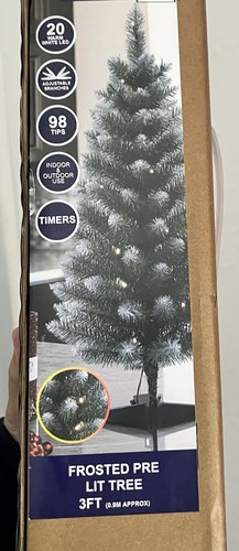 Christmas tree pre lit - christmas,
