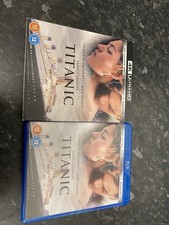 Titanic Remastered Blu Ray & Bonus Blu Ray In 4K Sleeve & Cover (NO 4K)