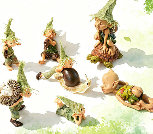 Fairy pixie garden ornament - garden,
