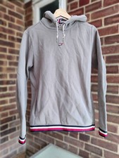 Tommy Hilfiger womens grey hoodie sweatshirt jumper tracksuit top size S