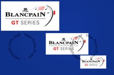 Blancpain GT Logo Stickers Ferrari Aston Corvette Ford Audi Noble - Scuderia GP