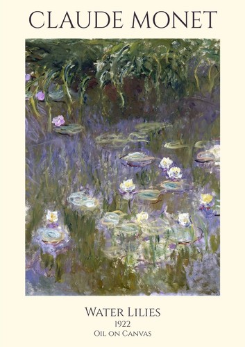 Claude monet prints set 3 - claude,