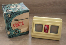 VINTAGE MARTE STEREOSCOPIC VIEWER 1960's VERY RARE MADE IN SPAIN BOXED  O206