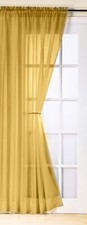 Plain Voile Curtain Panel Rod