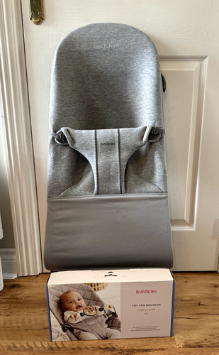 Babybjorn light grey jersey - light, 3d