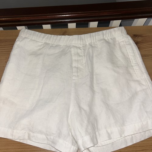 White 100 linen lined - m,