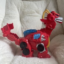 Transformers Rescue Bots Toy Heatwave The Rescue Dinobot With Sounds